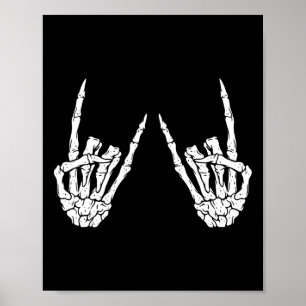 Rock On Band Rock And Roll Halloween Costume Men W Poster