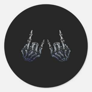 Rock On Band Tees For Women Rock And Roll s For Me Classic Round Sticker