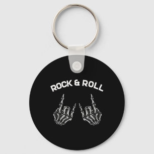 Rock On Band Tees For Women Rock And Roll s For Me Key Ring