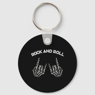 Rock On Band Tees For Women Rock And Roll s For Me Key Ring
