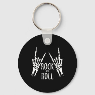 Rock On Band Tees For Women Rock And Roll s For Me Key Ring