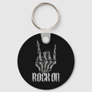 Rock On Band Tees For Women Rock And Roll s For Me Key Ring