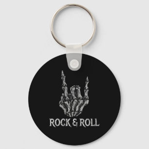 Rock On Band Tees For Women Rock And Roll s For Me Key Ring