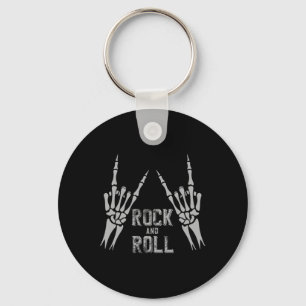 Rock On Band Tees For Women Rock And Roll s For Me Key Ring