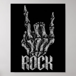 Rock On Band Tees For Women Rock And Roll s For Me Poster