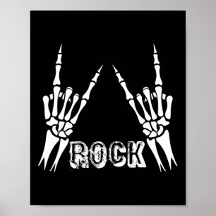 Rock On Band Tees For Women Rock And Roll s For Me Poster