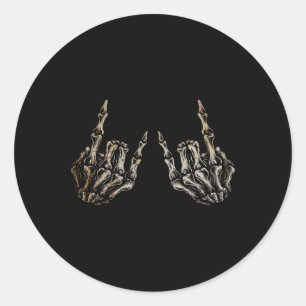 Rock On Bynd Tees For Women Rock And Roll S For Me Classic Round Sticker