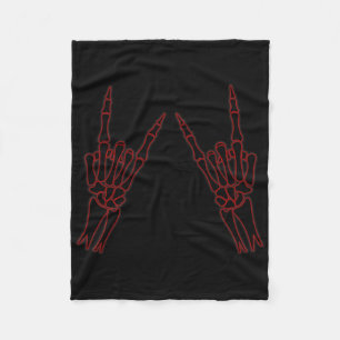 Rock On Bynd Tees For Women Rock And Roll S For Me Fleece Blanket