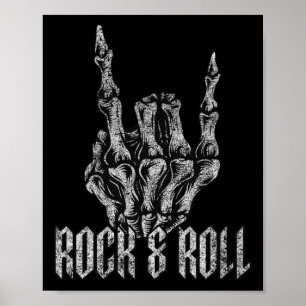 Rock On Bynd Tees For Women Rock And Roll S For Me Poster