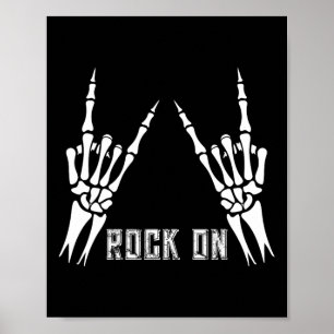 Rock On Bynd Tees For Women Rock And Roll S For Me Poster