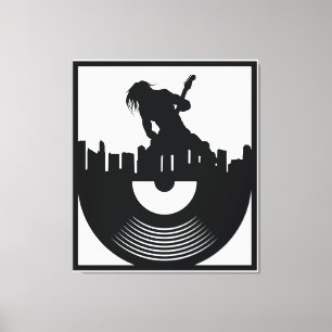 Rock On Canvas Print