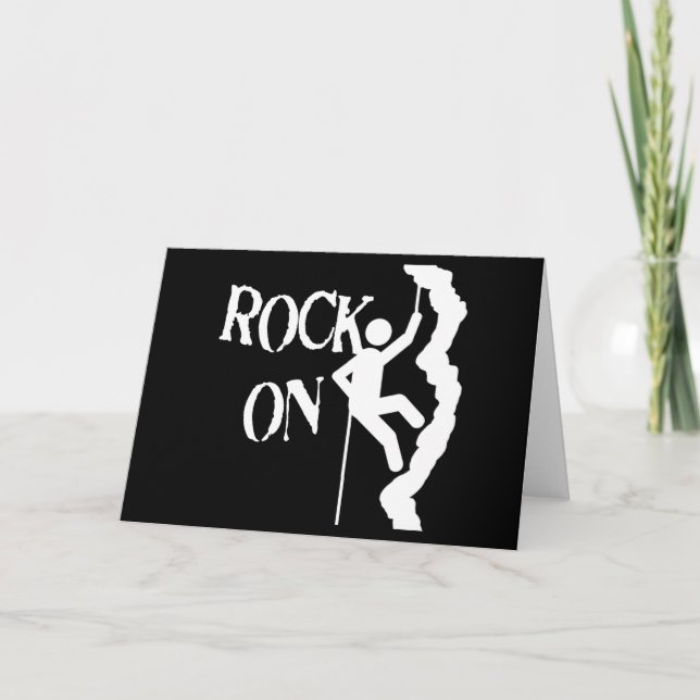 Rock On Card (Front)
