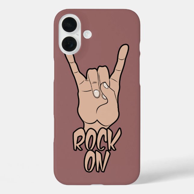 ROCK ON custom colour Samsung case (Back)