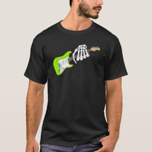 Rock On Guitar Neck - With A Sweet Rock & Roll Ske T-Shirt