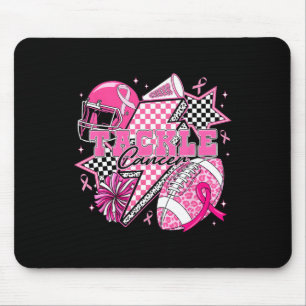 Rock On Halloween Chequered Pattern Skeleton Hand Mouse Mat
