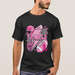 Rock On Halloween Chequered Pattern Skeleton Hand  T-Shirt