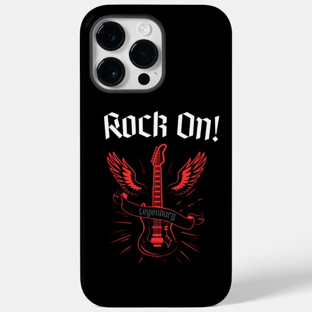 Rock On! iPhone Case (Back)