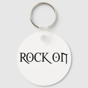 Rock On Key Ring