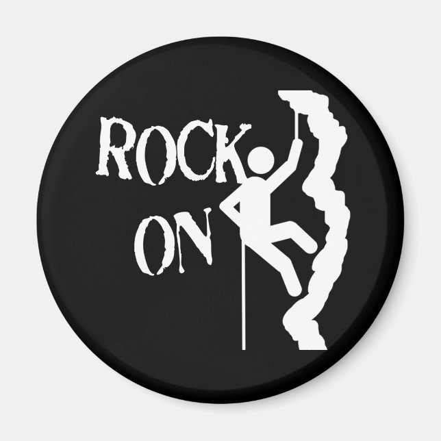 Rock On Magnet (Front)