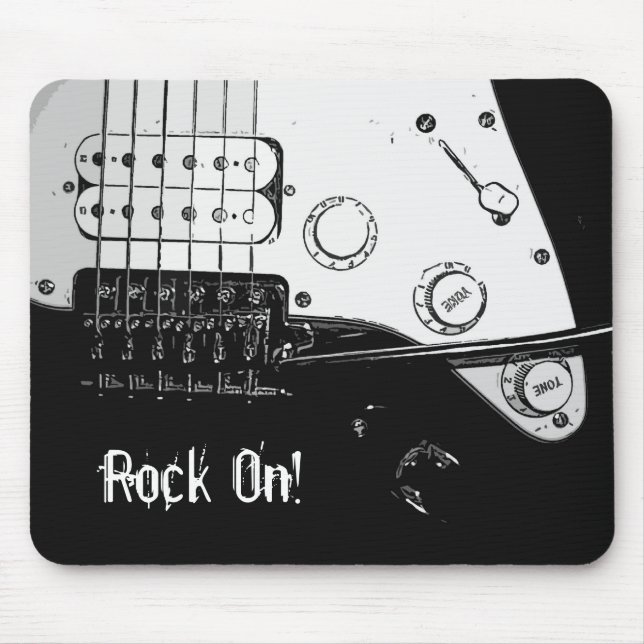 Rock On! Mouse Mat (Front)