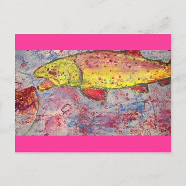 rock on rainbows postcard (Front)