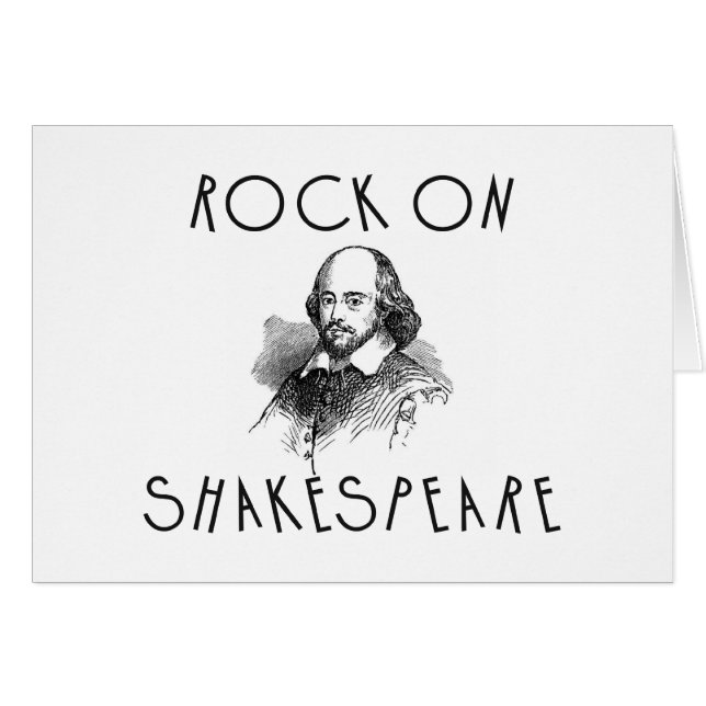 Rock On Shakespeare (Front Horizontal)