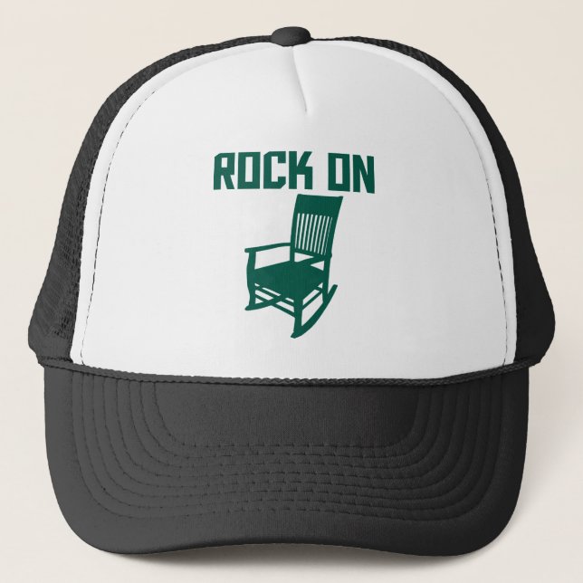 Rock On Trucker Hat (Front)
