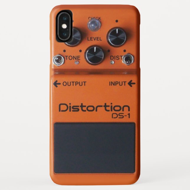 Rock Orange Distortion Pedal Case-Mate iPhone Case (Back)