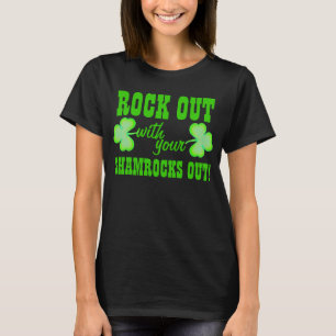 Rock Out On St Patricks Day T-Shirt