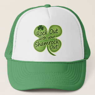 Rock Out With Your Shamrock Out! Trucker Hat