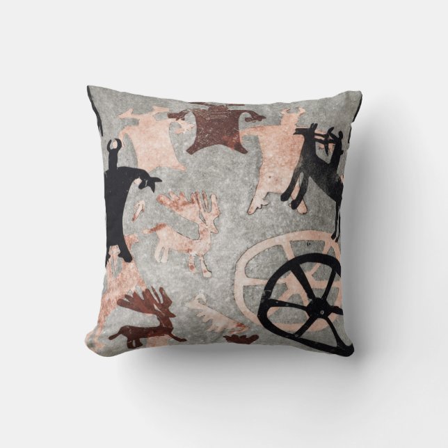 Rock Painting 1994 Cushion (Front)