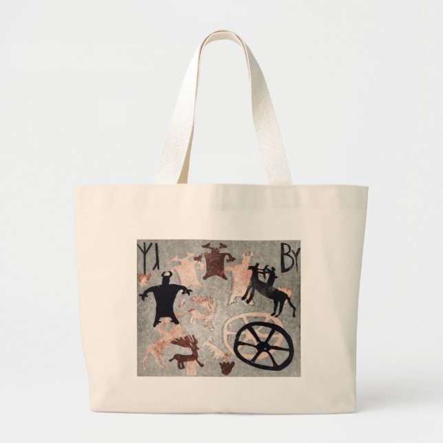 Rock Painting 1994 Large Tote Bag (Front)