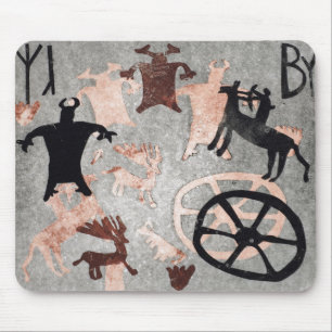 Rock Painting 1994 Mouse Mat