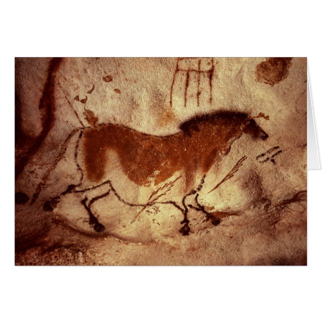 Rock painting of a horse, c.17000 BC (Front Horizontal)