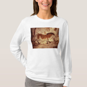 Rock painting of a horse, c.17000 BC T-Shirt