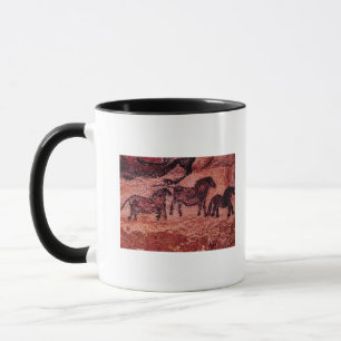 Rock painting of tarpans , c.17000 BC Mug