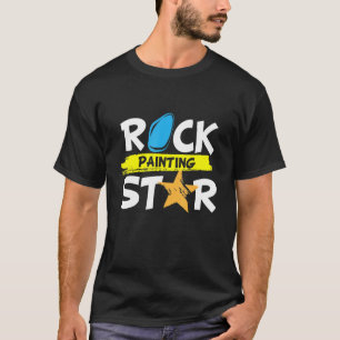 Rock Painting Star I Paint Stones Paint Stones Chi T-Shirt