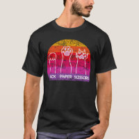 Rock Paper Scissor Cat Retro