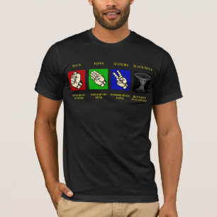 ROCK-PAPER-SCISSORS-BLACK HOLE T-Shirt
