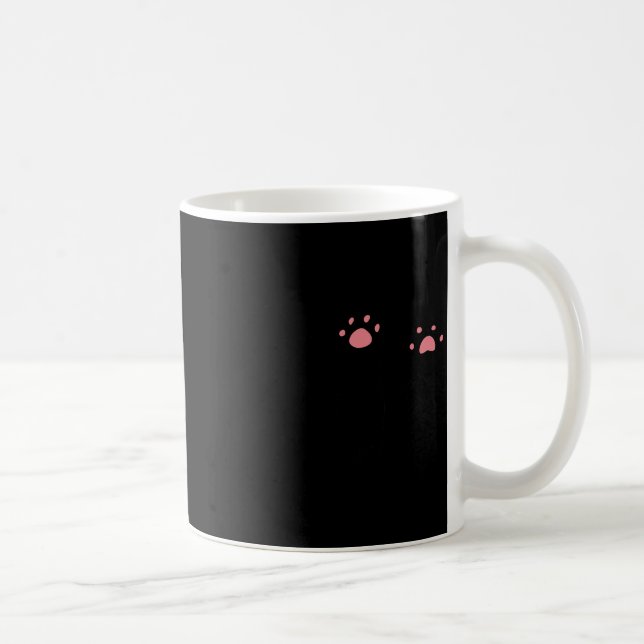 Rock Paper Scissors Cat Paws  Coffee Mug (Right)