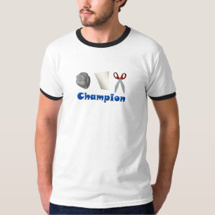 Rock Paper Scissors Champ T-Shirt