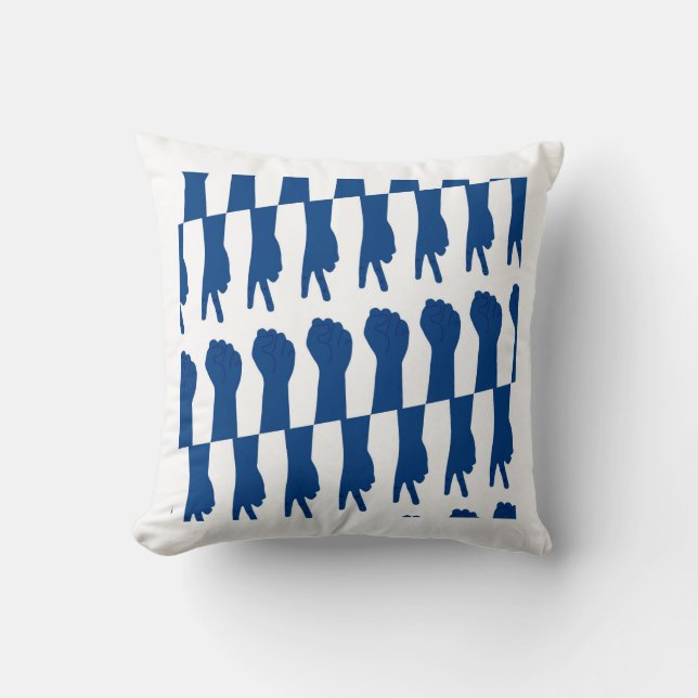 rock paper scissors cushion (Front)