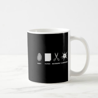 Rock paper scissors flashbang gamer meme funny coffee mug