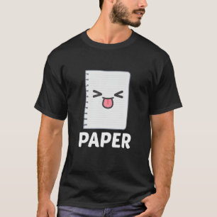 Rock Paper Scissors Group Halloween Costume Paper  T-Shirt