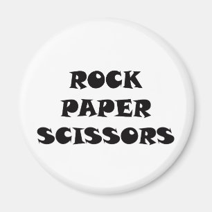 Rock Paper Scissors Magnet