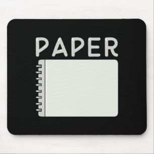Rock Paper Scissors Matching Halloween Costumes Mouse Mat