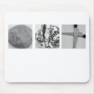 Rock Paper Scissors Mousepad