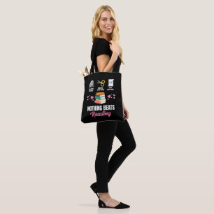 Rock Paper Scissors Nothing Beats Reading Tote Bag
