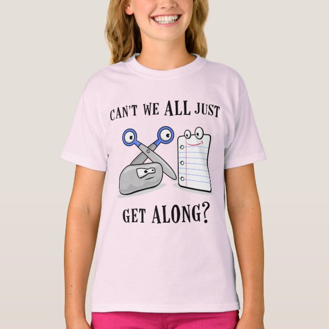 Rock-Paper-Scissors T-Shirt (Front)
