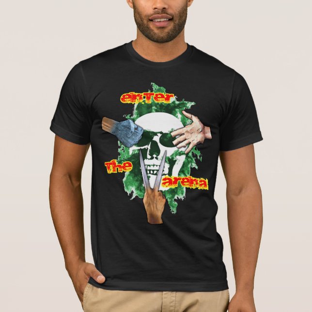 Rock Paper Scissors - WORLD WARRIOR T-Shirt (Front)